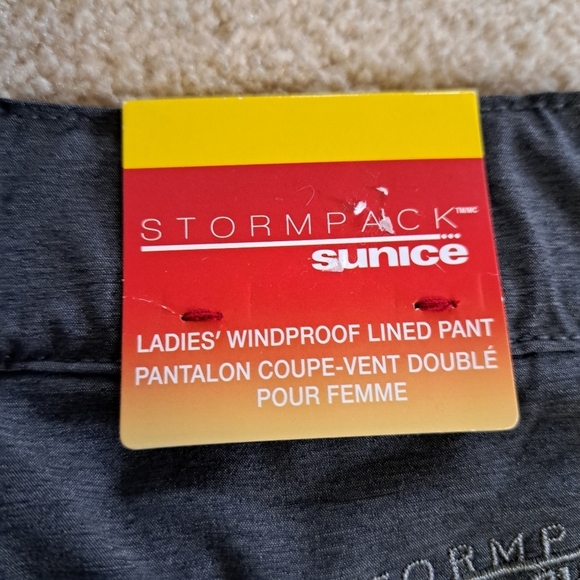 Sunice Stormpack Ladies Windproof Lined Pants Grey Womens Small - Picture 12 of 14